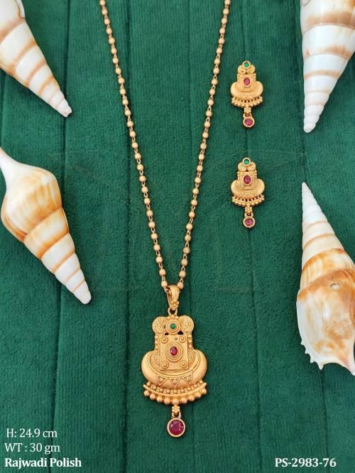 beautiful-fancy-style-rajwadi-polish-party-wear-antique-jewellery-antique-pendant-set